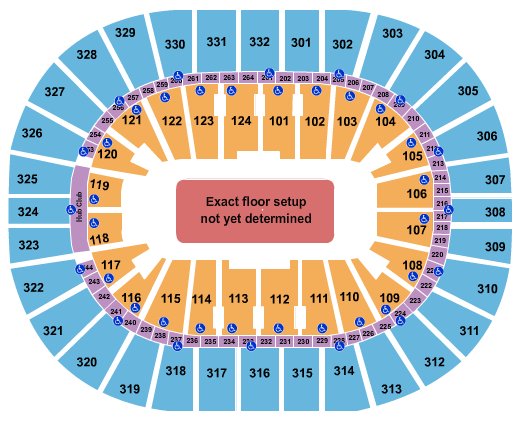 Smoothie King Center WWE Seating Chart